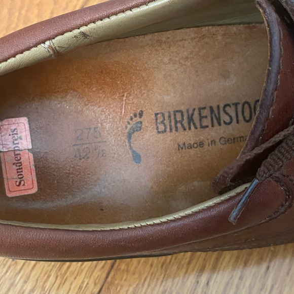 Men's Footprints By Birkenstock Brown Oxford Casual Dress Shoes Size 9.5 EU 42.5 - Picture 3 of 6